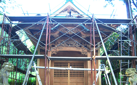 栃本神社（修復・保全）